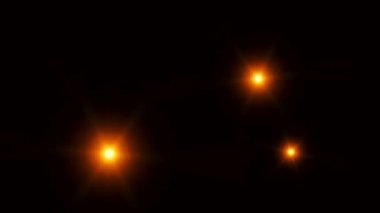 Altın fotoğrafçı flaşları. Rasgele yanıp sönen ışıklar. Parlayan lens