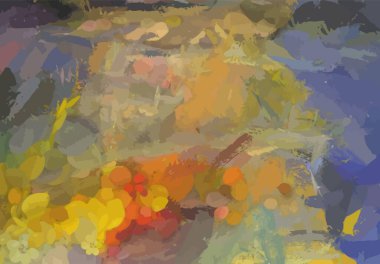 Duvar kağıdı, duvar halısı ve duvar kağıdı için soyut bir çiçek düzenleme dekoru tasarımı