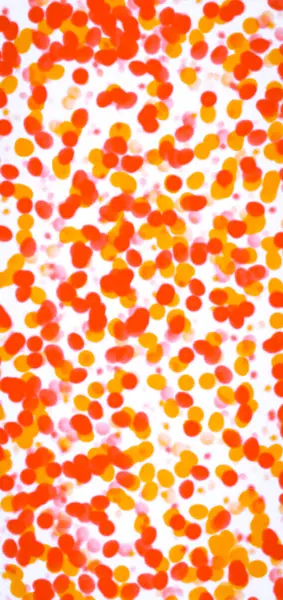 watercolor red orange and orange abstract pattern