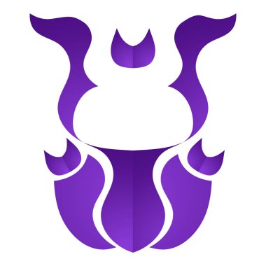 soyut çiçek element tasarımı