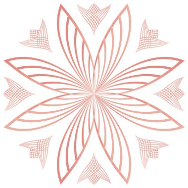 Çiçek yaprakları, çiçek hattı süsü