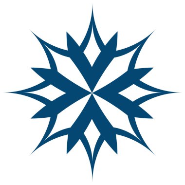 tasarım ögesi için soyut geometrik şekil