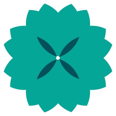 flower ornament, floral ornament, decorative design element