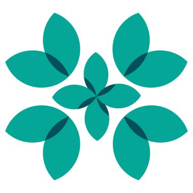 flower ornament, floral ornament, decorative design element