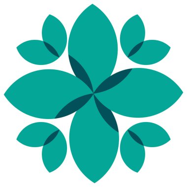 flower ornament, floral ornament, decorative design element