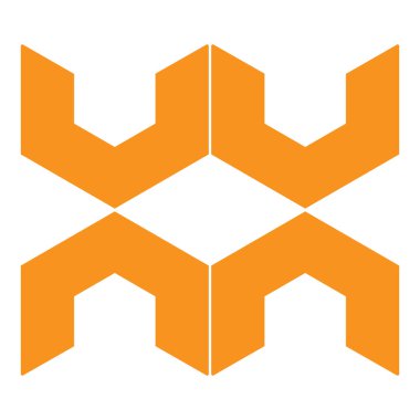 modern geometric hexagonal shape design