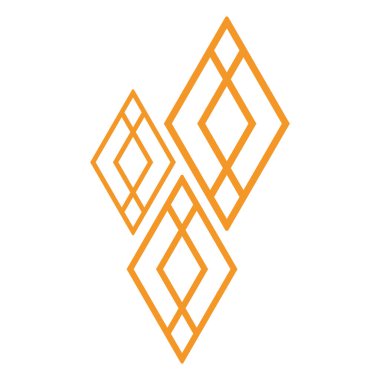 modern geometric hexagonal shape design