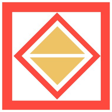 Geometrical abstract pattern design element