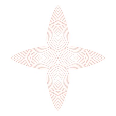 Beautiful flower decorative ornament. element for design.