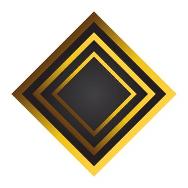 golden floral ornament illustration design element