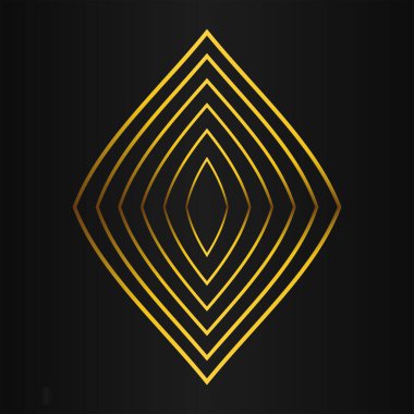 Altın çiçekli lüks siyah arkaplan.