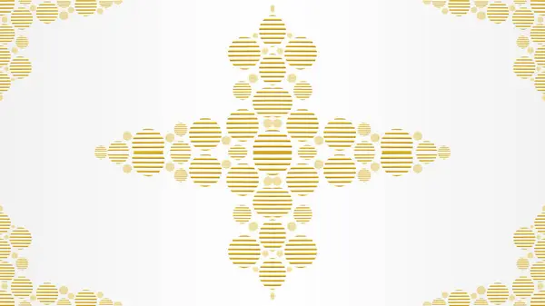 Abstrakcyjny Luksusowe Złoto Geometryczne Tło — Wektor stockowy