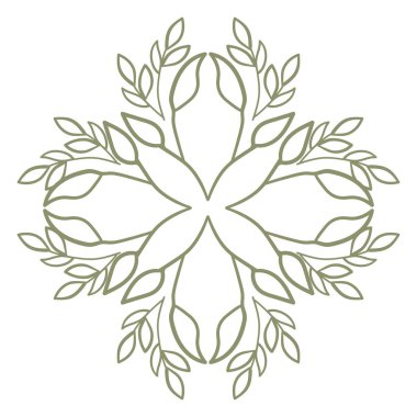 Beyaz arkaplanda doğal çiçek karalaması var.