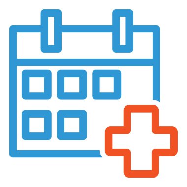 Basit özet takvim simgesi tasarımı beyaz arkaplanda izole edildi