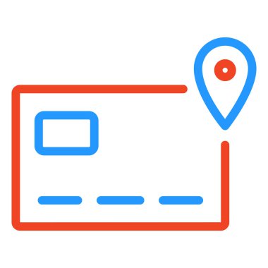 beyaz arkaplanda kart ödeme simgesi izole edildi