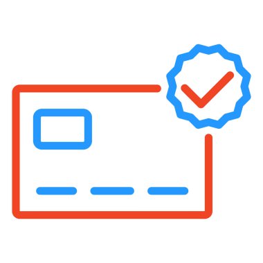 beyaz arkaplanda kart ödeme simgesi izole edildi