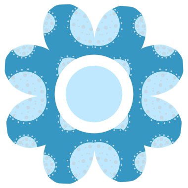 Beyaz arkaplanda çiçek yaprağı süsü var.