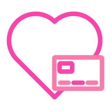 Sevgililer Günü için beyaz arkaplanda izole edilmiş pembe aşk simgesi