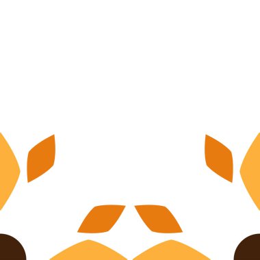 çiçek yaprağı çerçeve tasarımı