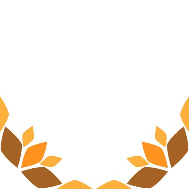 çiçek yaprağı çerçeve tasarımı