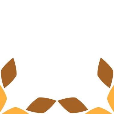 çiçek yaprağı çerçeve tasarımı