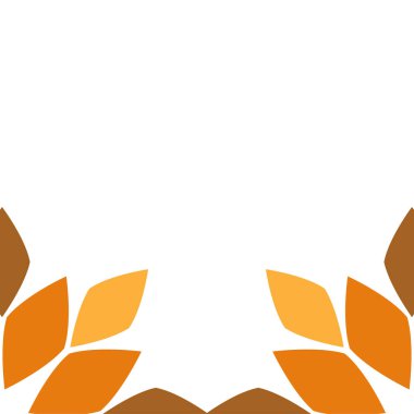 çiçek yaprağı çerçeve tasarımı