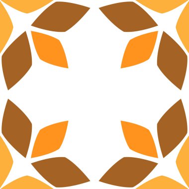 çiçek yaprağı çerçeve tasarımı