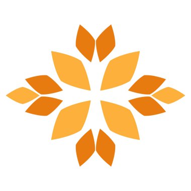 çiçek yaprağı süsü tasarımı