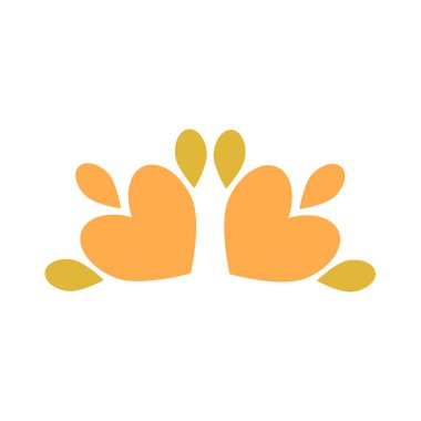 beyaz arkaplanda çiçek yaprağı dekoru