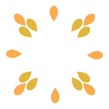 güzel çiçek çerçevesi tasarımı