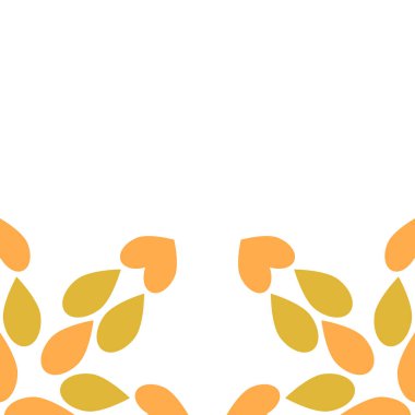 çiçek yaprağı dekorasyonu tasarımı