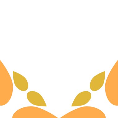 çiçek yaprağı dekorasyonu tasarımı