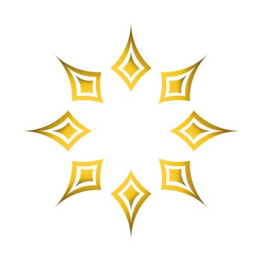 Lüks altın çiçeklerle süslenmiş.