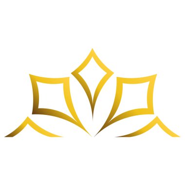 Lüks altın çiçeklerle süslenmiş.