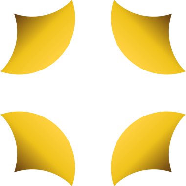 lüks altın geometri çerçeve tasarımı