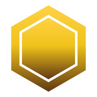 lüks altın geometri desenli element
