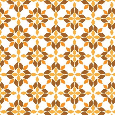 soyut çiçekli pürüzsüz desen