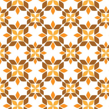 soyut çiçekli pürüzsüz desen