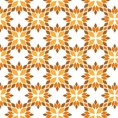 soyut çiçekli pürüzsüz desen