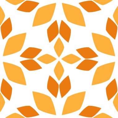 soyut çiçekli pürüzsüz desen