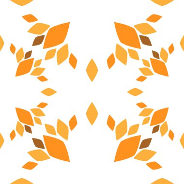 soyut çiçekli pürüzsüz desen