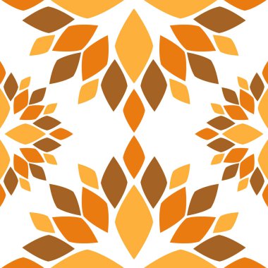 soyut çiçekli pürüzsüz desen