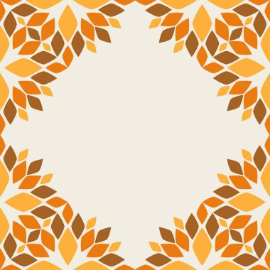 yumuşak renk çiçekli çerçeve tasarımı 