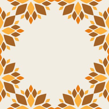 yumuşak renk çiçekli çerçeve tasarımı 