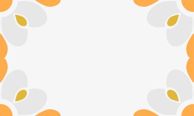 metin için çerçeve arkaplanını kopyalama alanı ile bırakır. Vektör illüstrasyonu.