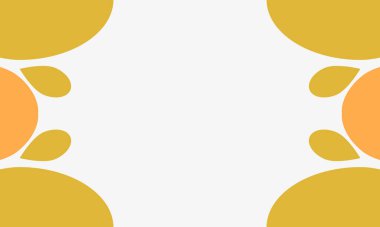 metin için çerçeve arkaplanını kopyalama alanı ile bırakır. Vektör illüstrasyonu.