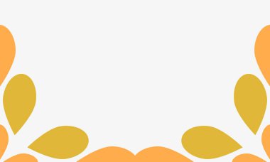 Beyaz arkaplanda mesaj için boşluk bırakıyor. Vektör illüstrasyonu.