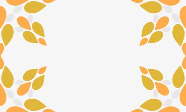 Beyaz arkaplanda mesaj için boşluk bırakıyor. Vektör illüstrasyonu.