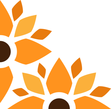 yumuşak renkli çiçekli çerçeve köşesi