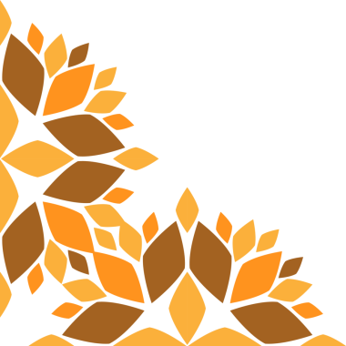 yumuşak renkli çiçekli çerçeve köşesi